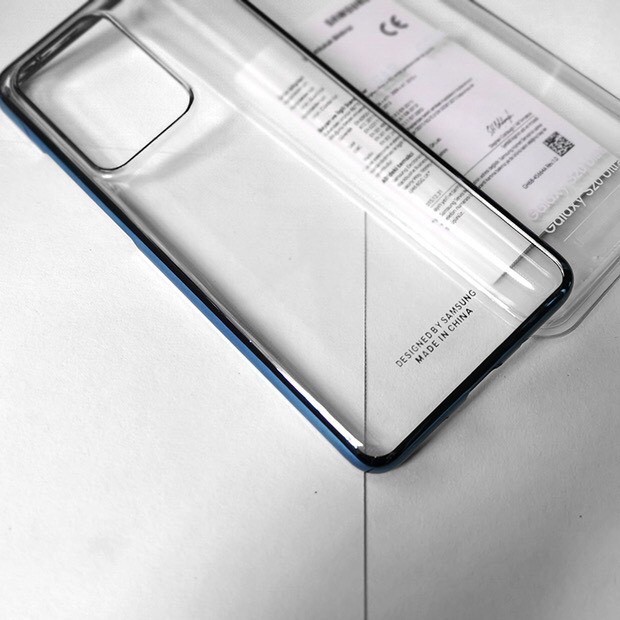 Galaxy S20 Plus/ S20 Ultra_Ốp lưng trong suốt viền màu Clear Cover ( Nhiều màu )