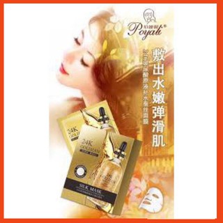 Mặt nạ lụa 24k Goldzan