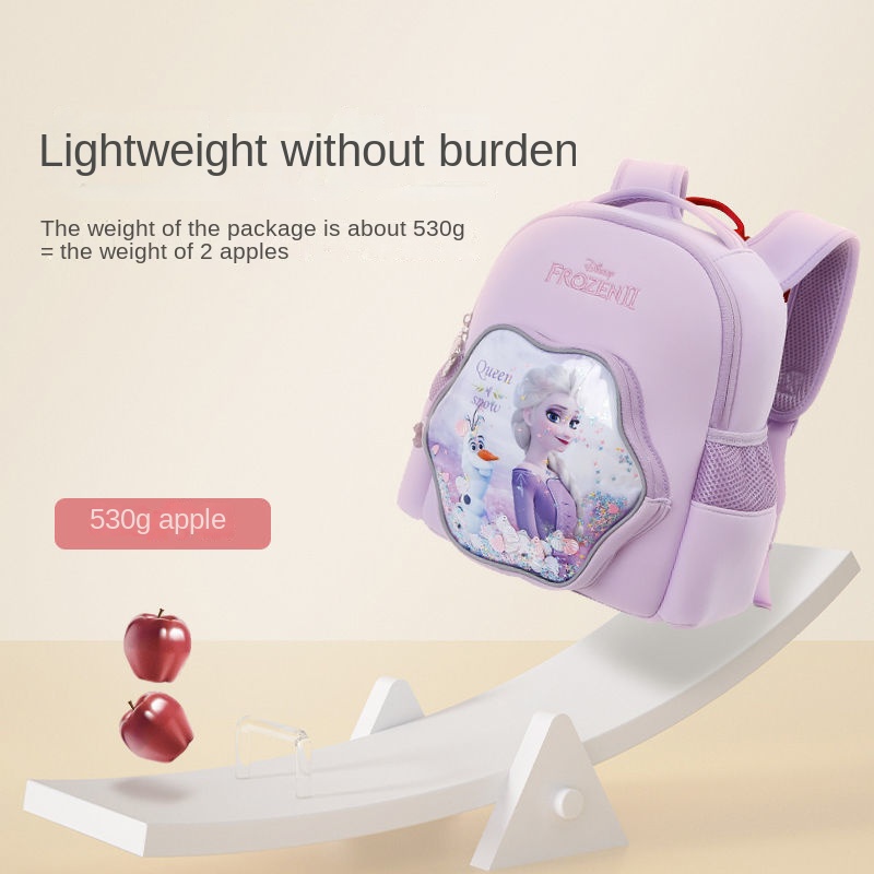 ♛Ba Lô Đi Học Chống Thất Lạc Cỡ Lớn Họa Tiết Disney Xinh Xắn Dành Cho Bé 3-6 Tuổi