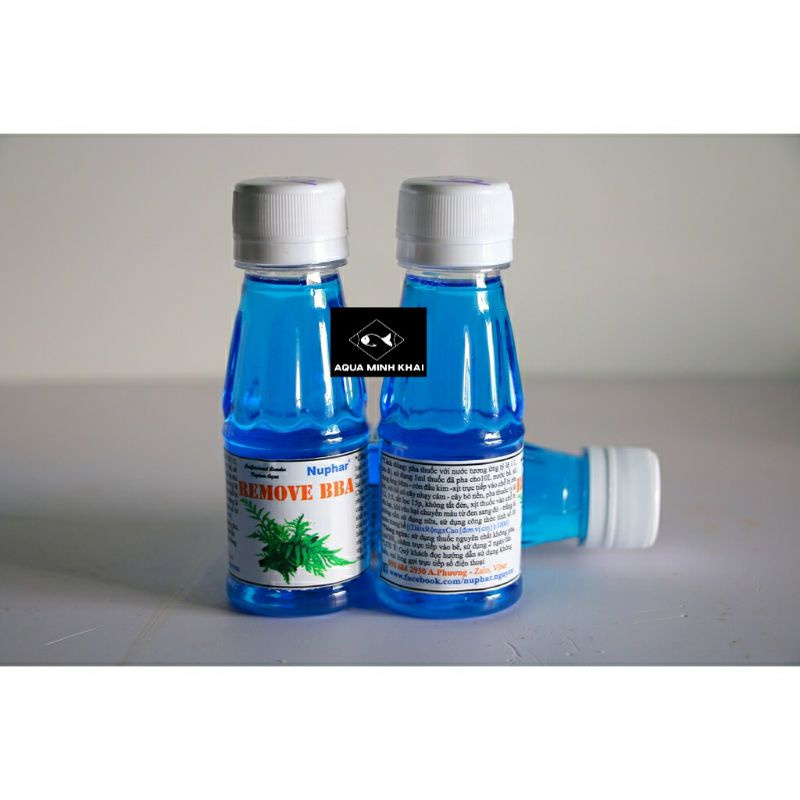 Nuphar - REMOVE BBA | Chế phẩm diệt rêu hại cho bể cá cảnh, thuỷ sinh