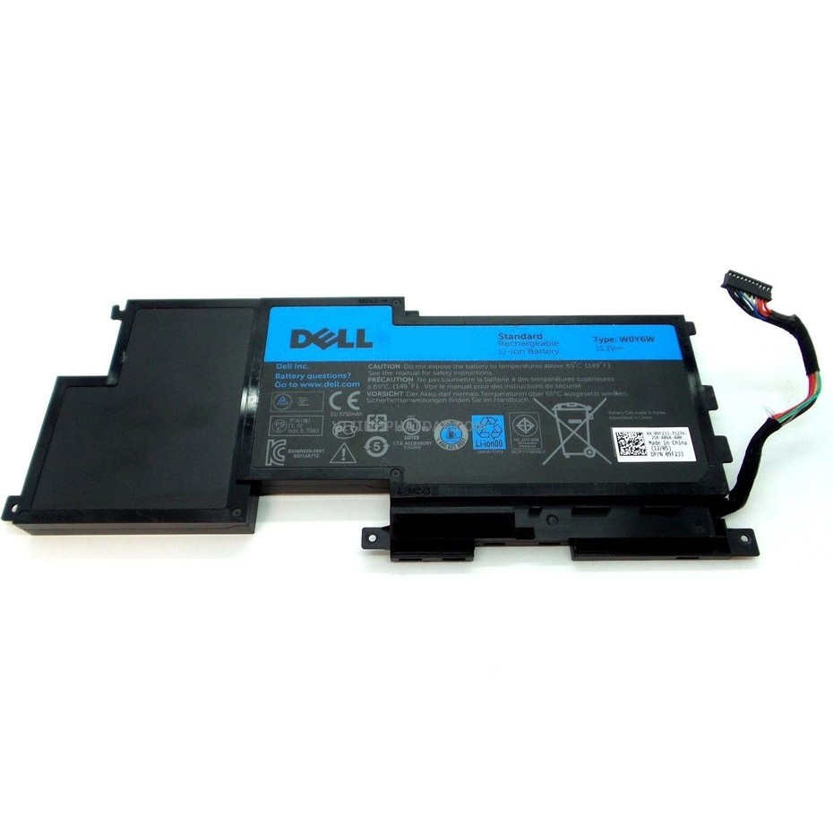 Pin Laptop DELL XPS 15-L521X (ZIN) - 8 CELL - XPS 15-L521X, W0Y6W 9F233 3NPC0 (Cell dẹp)