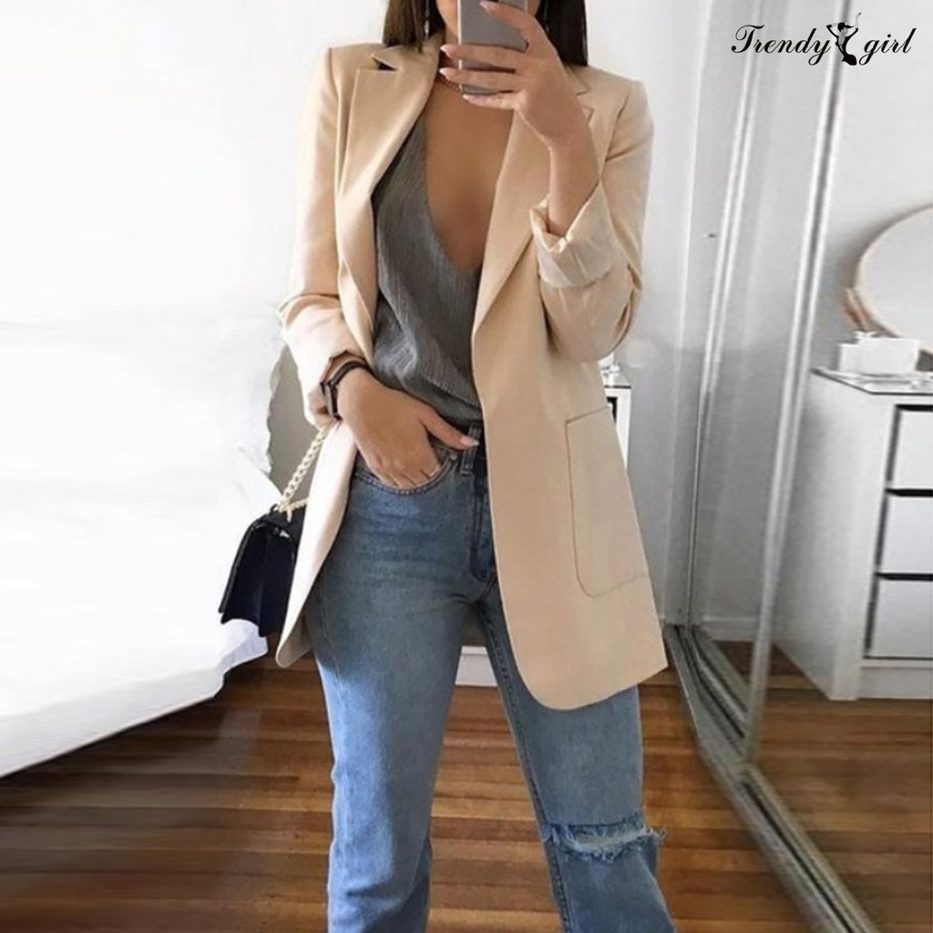 Áo Khoác Blazer Thời Trang Công Sở Cho Nữ