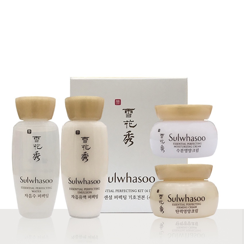 [Phiên bản dùng thử] Bộ dưỡng da Sulwhasoo Essential Perfecting Kit 4 sản phẩm - Bộ dưỡng Sulwhasoo