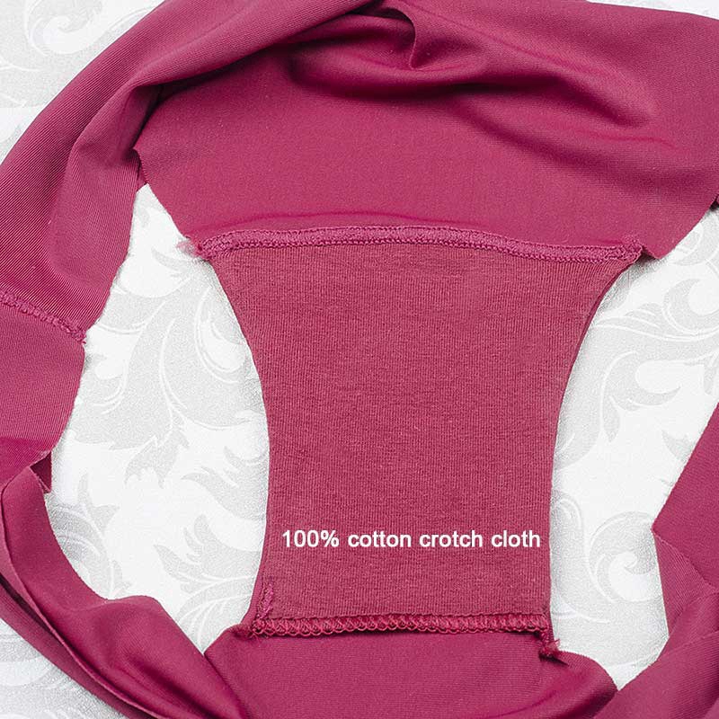 Bộ 4 Quần Lót Lụa Lạnh Siêu Mỏng Không Đường May Plus Size Cho Nữ