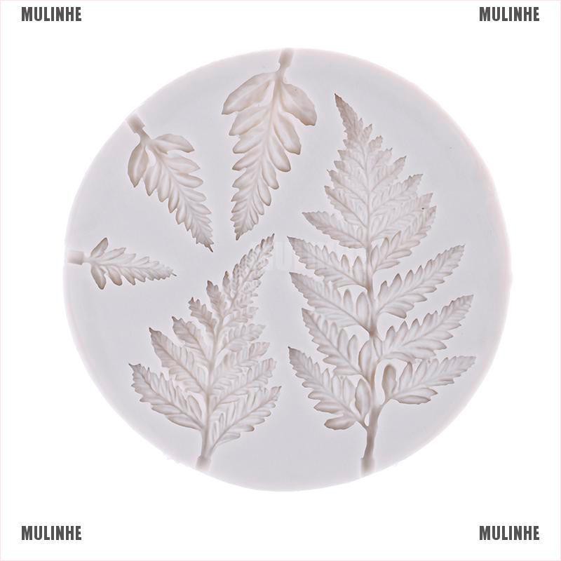 Khuôn silicone Tạo Hình Lá Trang Trí Bánh
