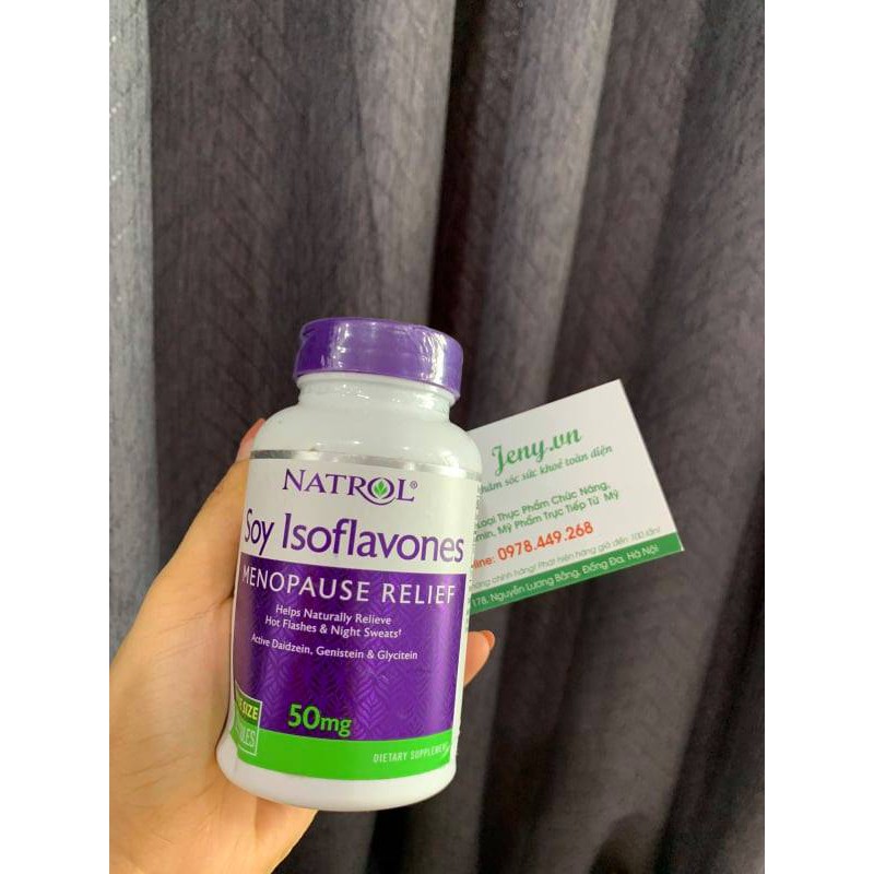 Soy Isoflavones cao cấp của Natrol
