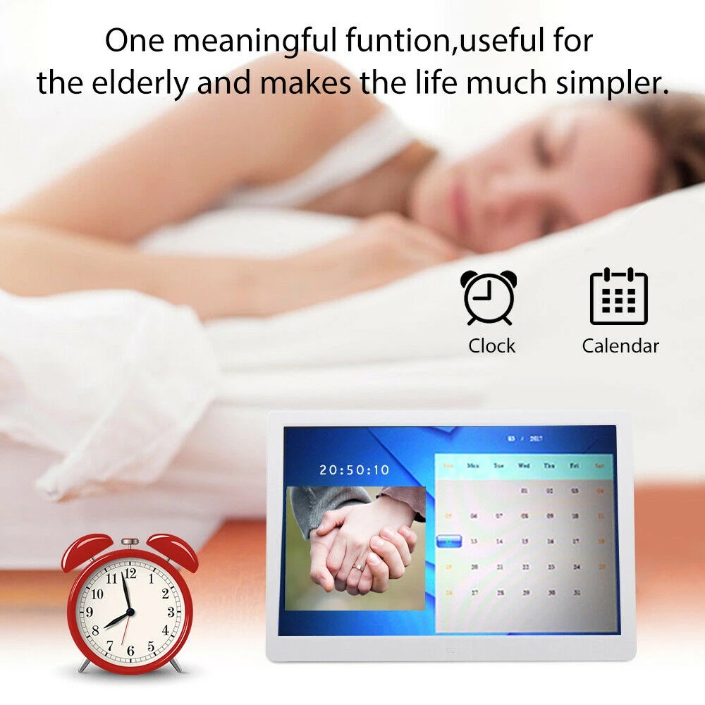 Khung Ảnh Kỹ Thuật Số 7-10inch HD 1024x600 HD Màn Hình LED Siêu Mỏng