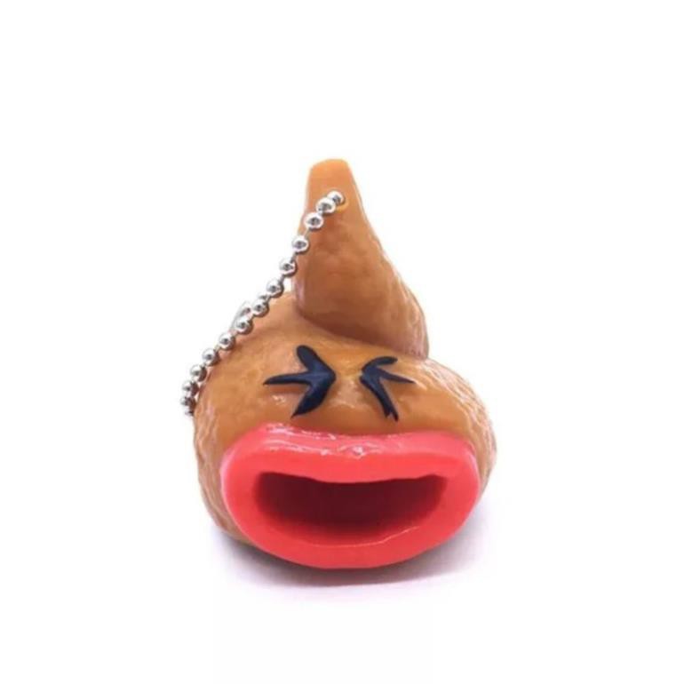 Móc khóa hình cục phân