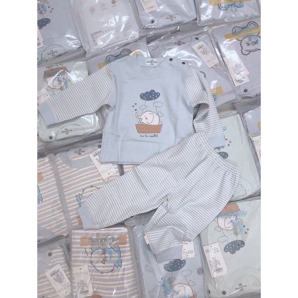Bộ nỉ ép dài tay QCCC cho bé🍓Bộ cotton len🍓Bộ thu đông dài tay