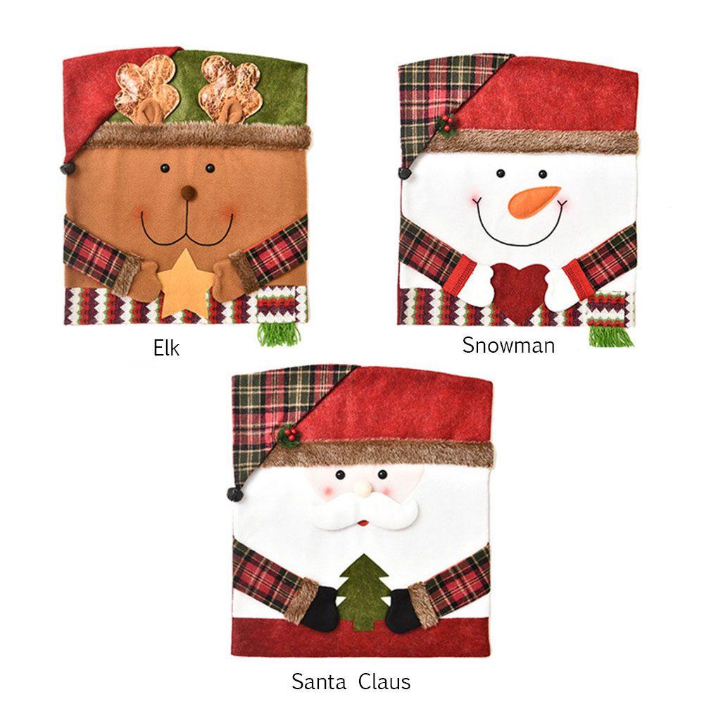 Vỏ Bọc Ghế Trang Trí Giáng Sinh Co Giãn