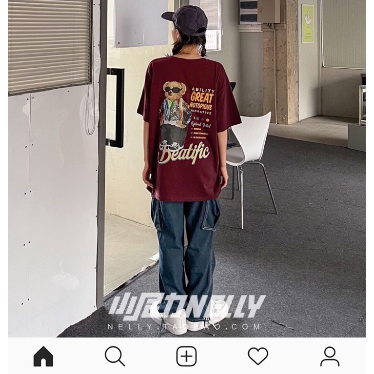 Áo phông nelly heybig  beatific