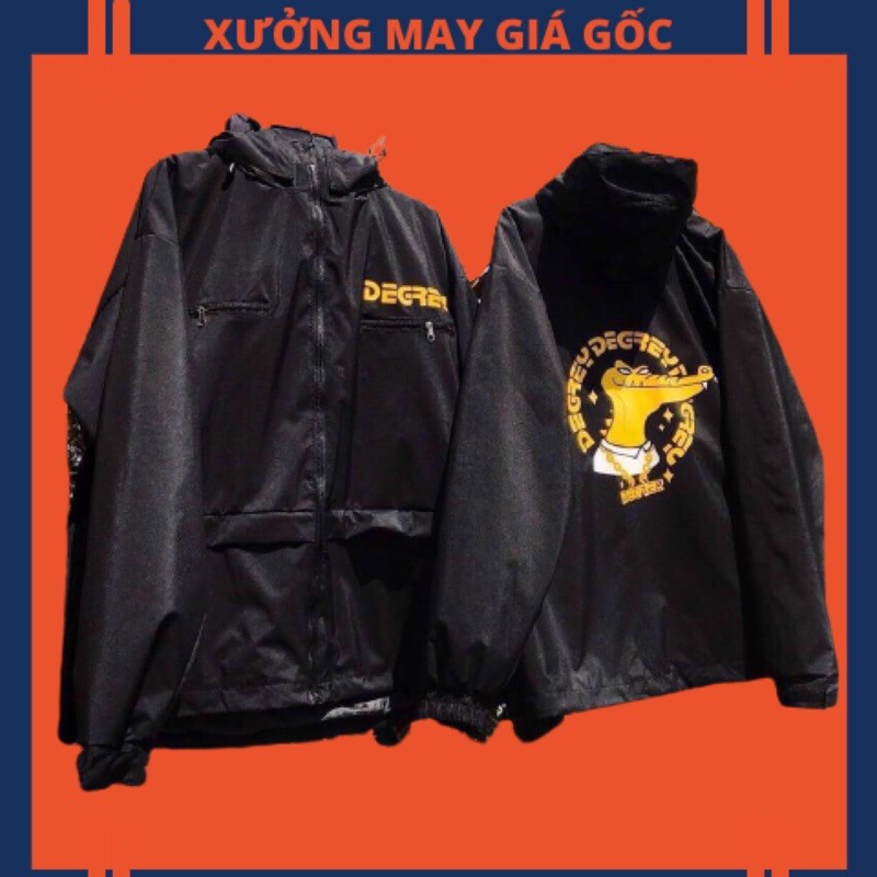 🎆𝐃𝐮̀ 𝟐 𝐋𝐨̛́𝐩🎆 208 Áo Khoác Dù In Cá Sấu 2 Mặt Cực Chất (Video,Hình Thật) Bán Sỉ .