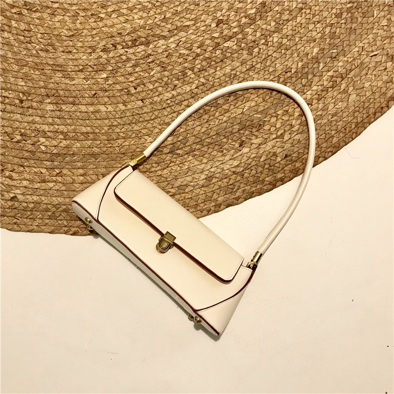 Túi IELGY đeo vai da nhân tạo màu trơn phong cách Hàn Nhật thời trang cho nữ