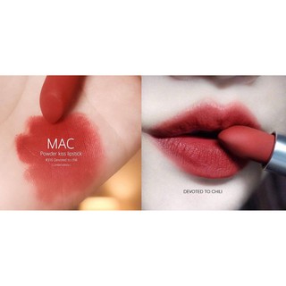 [ 100% Authentic] SON MAC LIMITED 316 DEVOTED TO CHILI-ĐỎ GẠCH