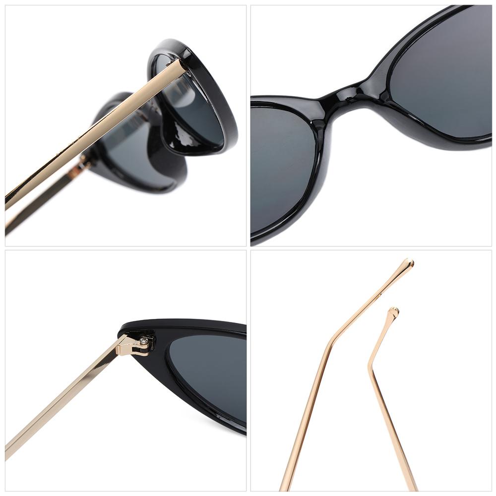 JUNE Kính Râm Nữ Gọng Hẹp Chống Tia UV400