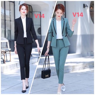 SÉT BỘ VEST CÔNG SỞ HÀN QUỐC MẪU CỰC HÓT 🔥🔥🔥