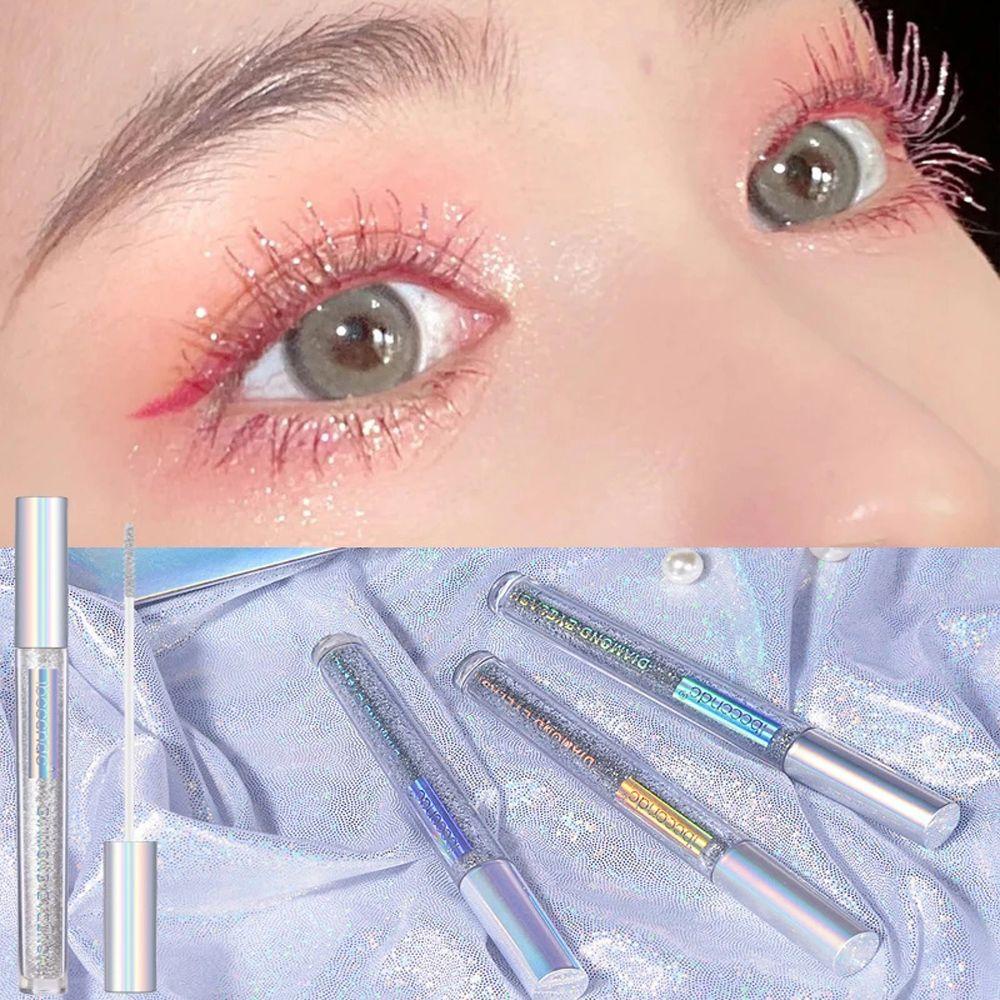 Mascara Trang Điểm Lông Mi Màu Kim Cương Lấp Lánh Chống Nước Mau Khô Lâu Trôi