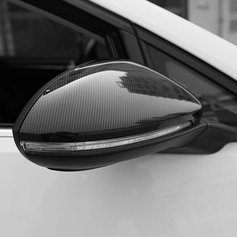 Vỏ gương chiếu hậu bằng sợi Carbon cho Suzuki Vitara SX4 S-Cross 2015-2019 Cánh bên hông Nắp gương chiếu hậu