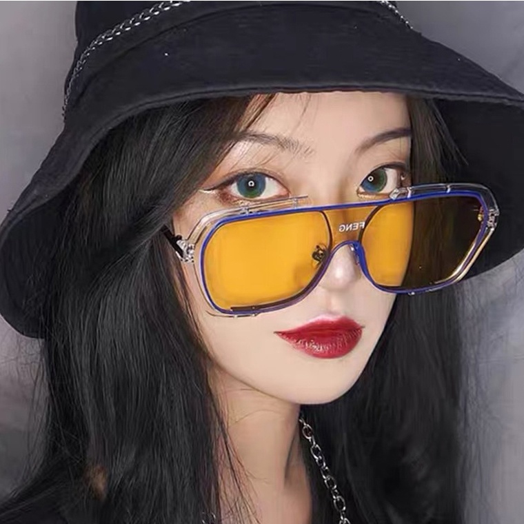 Kính Mát Chống Tia UV400 Phong Cách Hàn Quốc Dành Cho Cả Nam Và Nữ