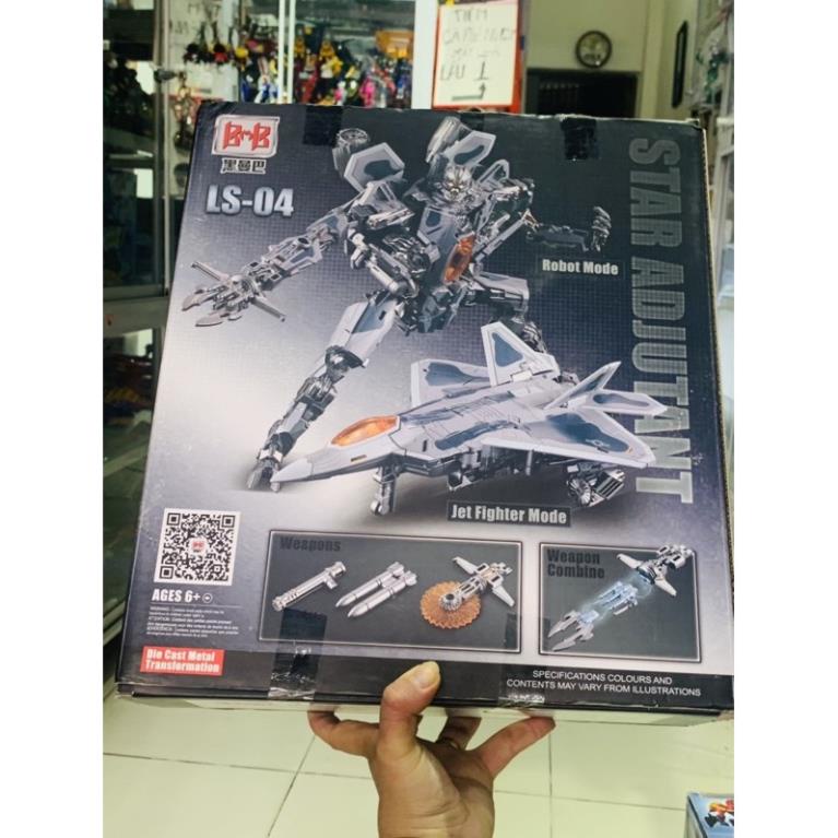 Đồ chơi mô hình robo LS-04 Star-Adjutant Black Mamba – StarScream Transformers