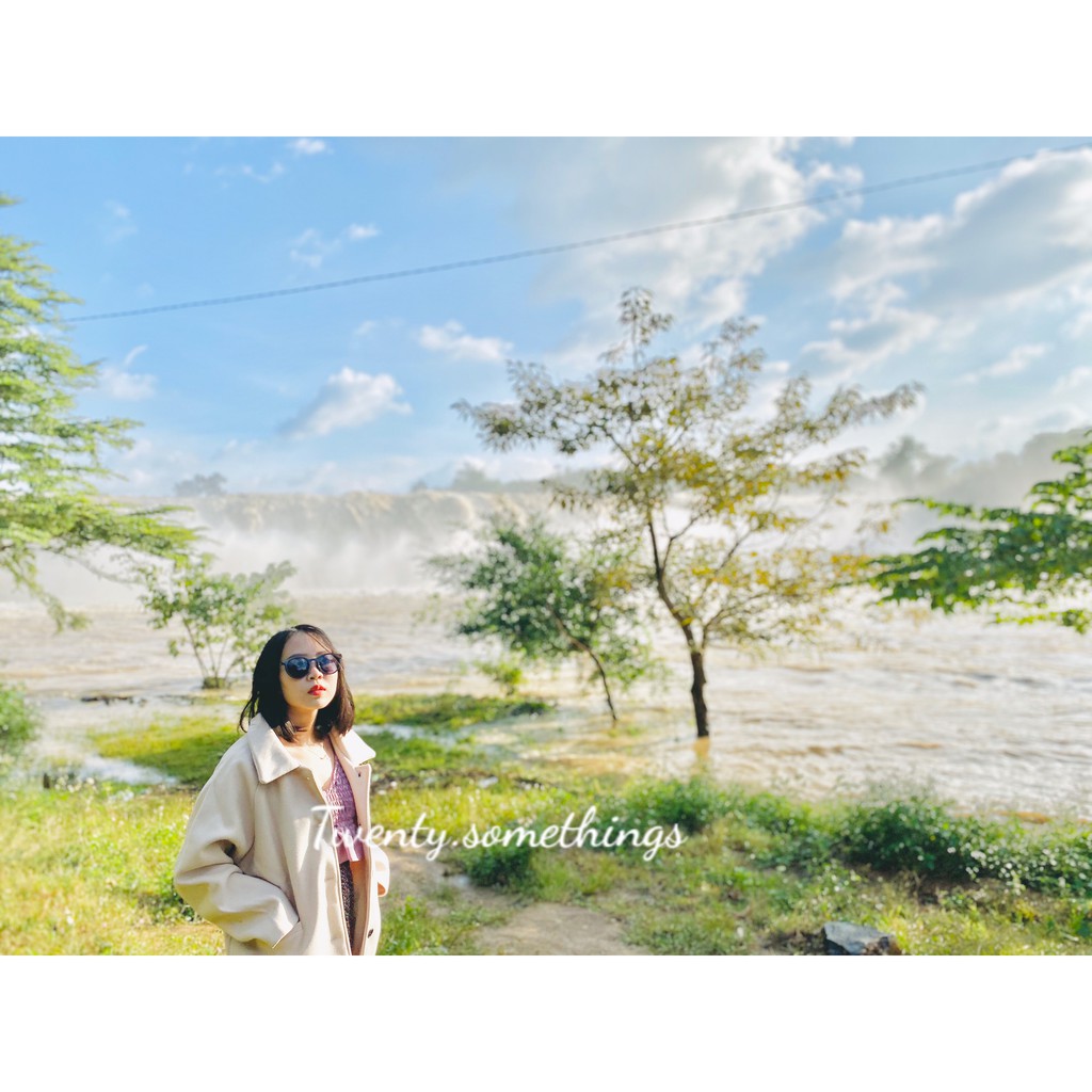 Kính râm thiết kế mắt mèo kiểu Hàn Quốc | BigBuy360 - bigbuy360.vn