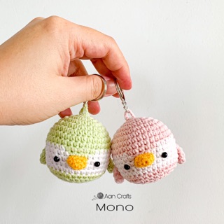 Móc khoá bằng len handmade