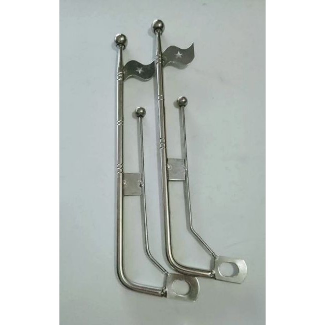 Cờ inox gắn xe máy giá 1 chiếc