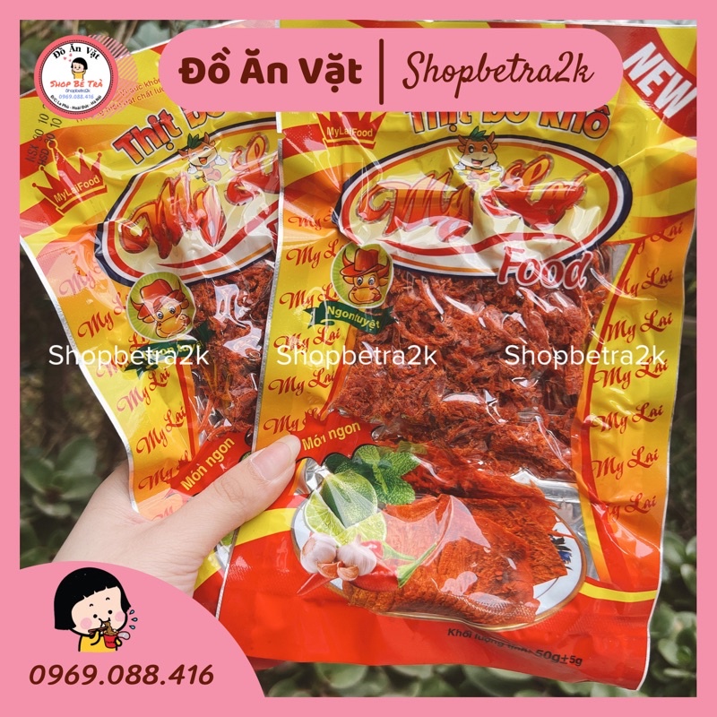 Khô bò My Lai (gói 50gr)