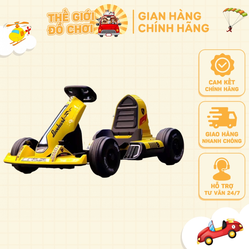 Ô tô điện Thể Thao trẻ em Drift Car F1, Cao cấp, siêu ngầu