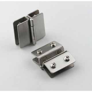 Bản Lề Kẹp Cửa Kính Inox - Bản Lề Kẹp Cửa Kính Inox kết nối hai tấm kính lại với nhau và dễ dàng đóng mở
