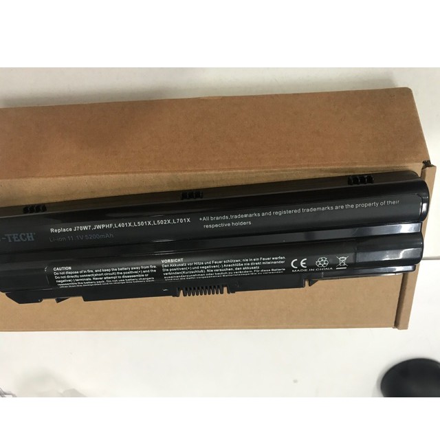 Pin Laptop Dell XPS 14 15 17 L401X L402X L501X L502X -Hàng mới 100%-Bảo hành toàn quốc 12 tháng