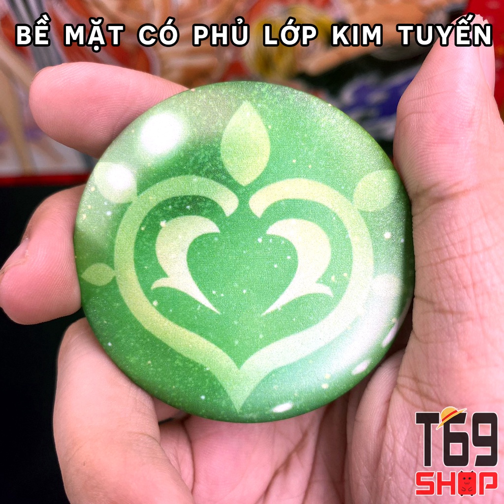 Huy hiệu nguyên tố Vision game Genshin Impact