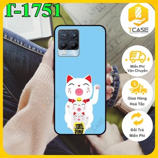 Ốp lưng nhám chống sốc dành cho Realme 8 4G/ 8 Pro in hình mèo thần tài