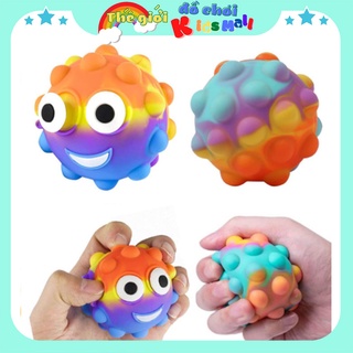 Pop it hình bóng, Đồ Chơi Bóp Tay Xả Stress, Bóp Bong Bóng Nhiều Màu Sắc Giảm Căng Thẳng, đồ chơi trẻ em