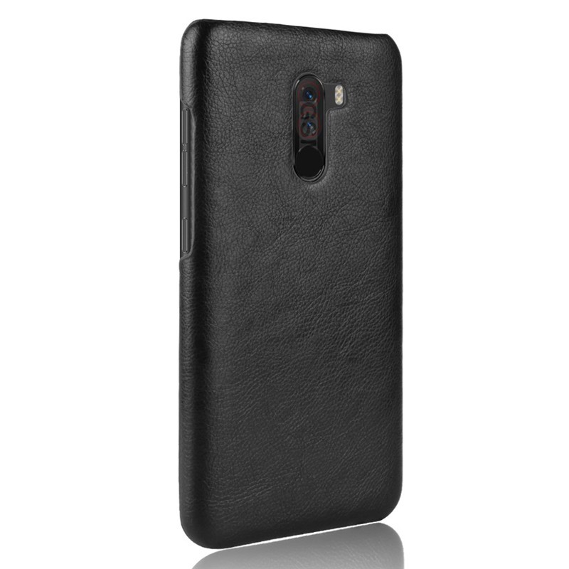 For Xiaomi Pocophone F1 Case Hard PC PU Leather Phone Case For Xiaomi Poco F1