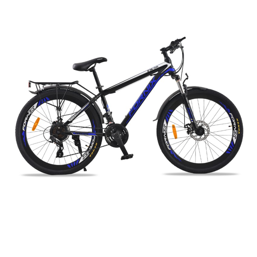 Xe đạp địa hình FORNIX FM26 Khung Sườn hợp kim thép Cao Cấp Vòng Bánh 26in Bộ Truyền Động 24 Tốc Độ Màu Xanh Dương Đen