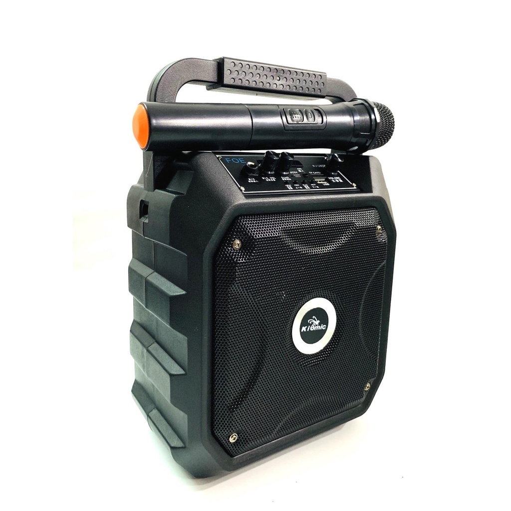 Loa Bluetooth Karaoke Loa Xach Tay Mini KIOMIC K68, loa trợ giảng