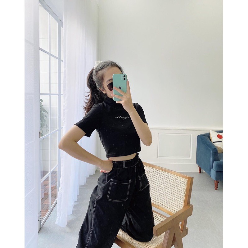 [Rẻ Vô Địch] Quần Baggy Chun Gấu Ống Suông Unisex(Ảnh Thật)