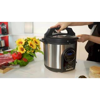 Nồi áp suất điện đa năng Masuto 6L MS - AF6 công suất 1000w 15 chế độ nấu hẹn giờ 24 tiếng