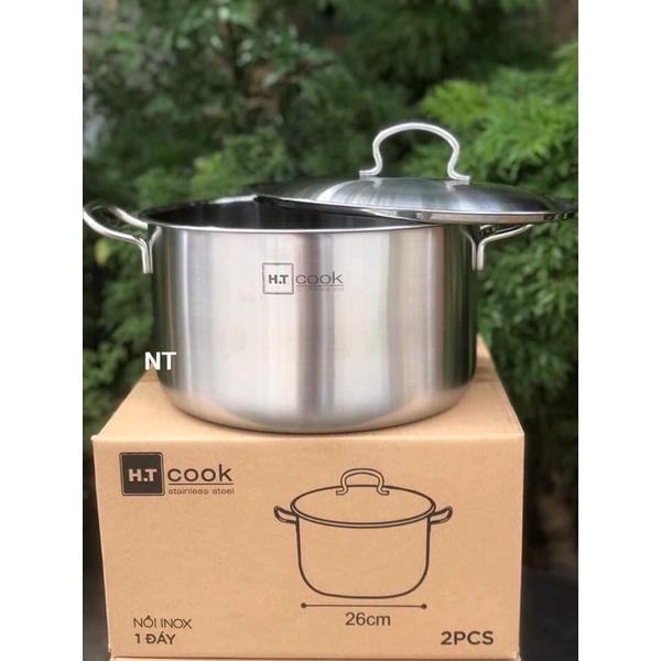 Nồi luộc gà thương hiệu H.T Cook, Panasonic, Klins từ size 26 cm/28 cm/30 cm/32 cm (26cm/28cm/30cm/32cm)