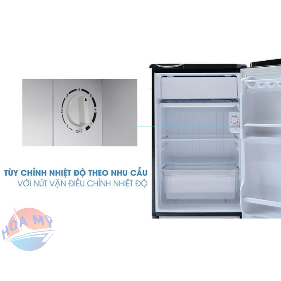 Tủ lạnh AQUA 90 lít AQR-D99FA(SS)