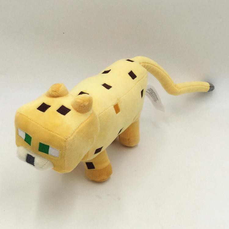 Thú Nhồi Bông Minecraft Mèo Vàng Cực Đẹp [Tặng Vòng Tay Minecraft]