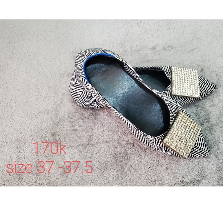 Giày công sở si hiệu da thật secondhand