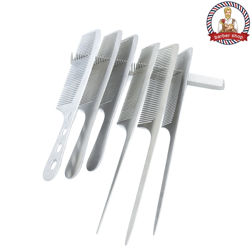 Lược Chải Tóc Chuyên Nghiệp Bằng Thép Không Gỉ Dành Cho Các Tiệm Salon