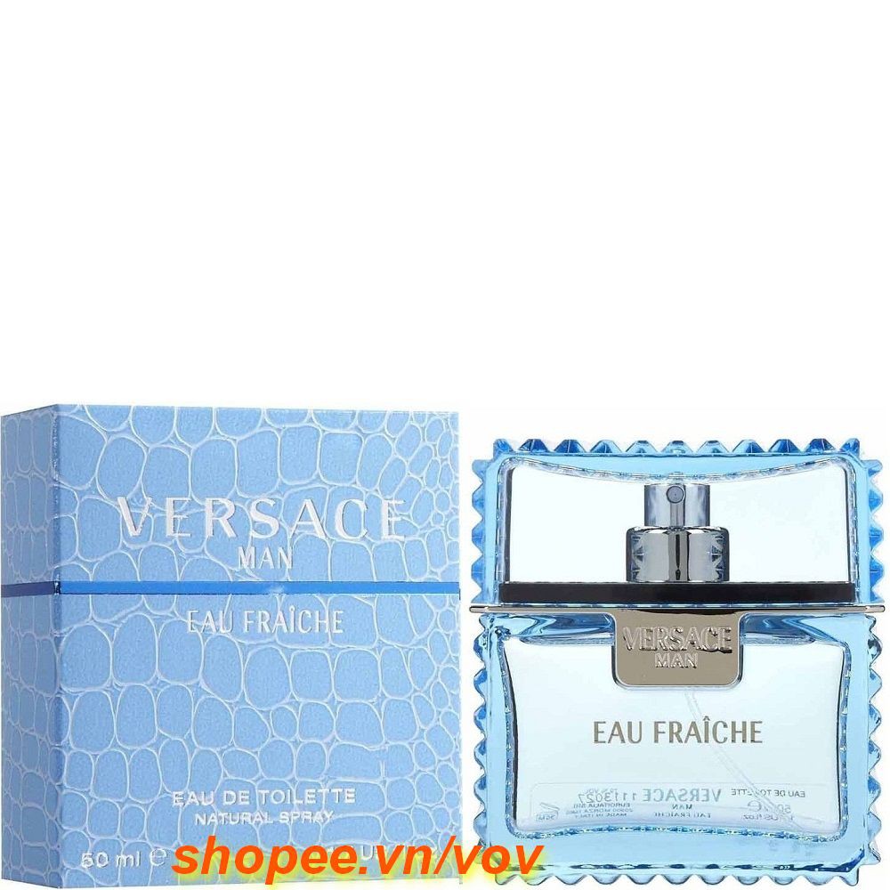 Nước Hoa Nam 50ml Versace Man Eau Fraiche 100% chính hãng, VOV cung cấp & bảo trợ.