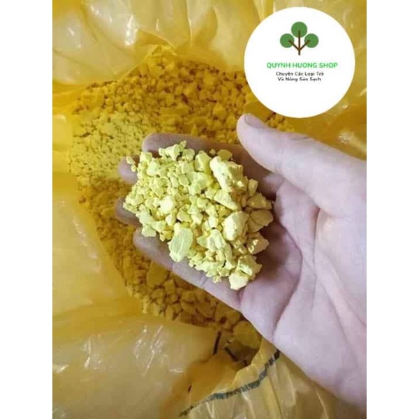 Tinh bột nghệ nguyên chất nhà làm bao test