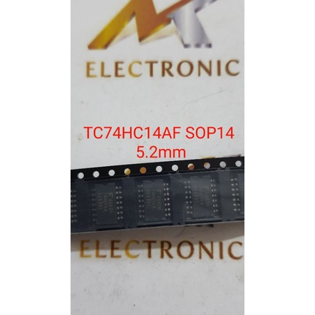 74HC14A TC74HC14AF kích thước SOP14 5.2MM thân rộng
