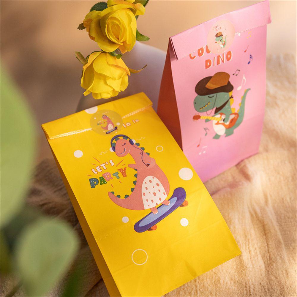 Bộ 24 Túi Đựng Kẹo Hình Khủng Long