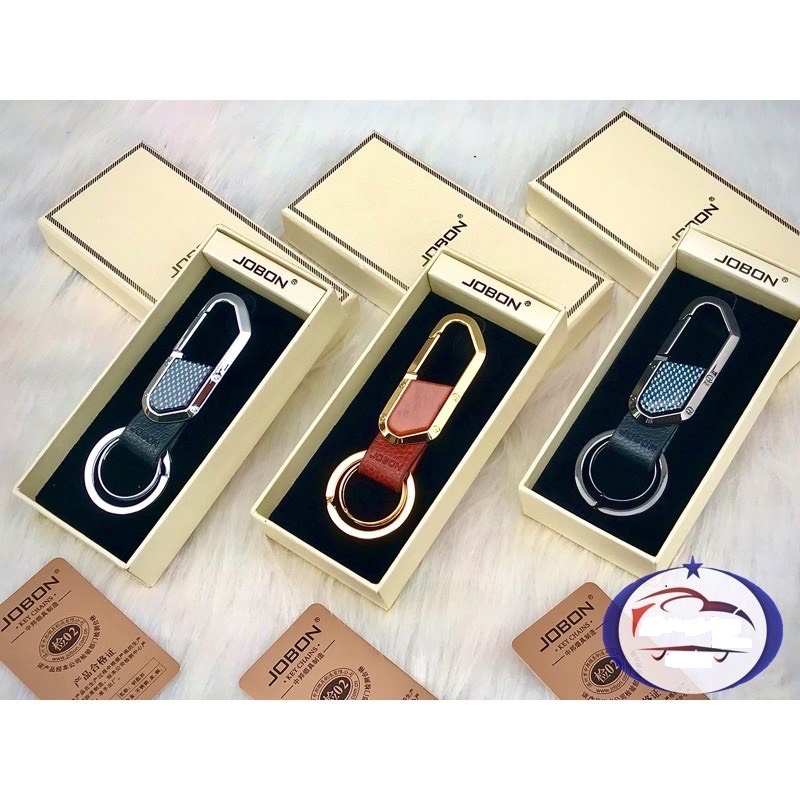Móc khoá ô tô xe máy cao cấp JOBON ZB-8716 ZB-133 - Móc chìa khóa treo đỉa cạp quần