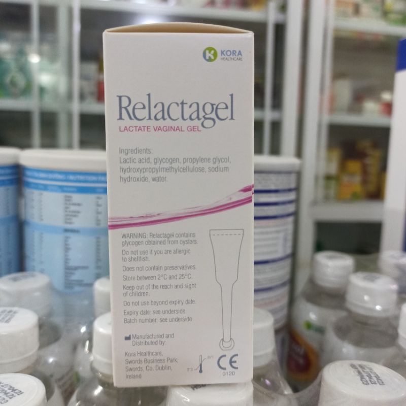 [Che tên sp] Relactagel - Gel acid lactic đặt âm đạo